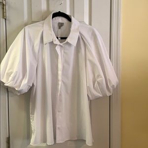 ASOS white button up